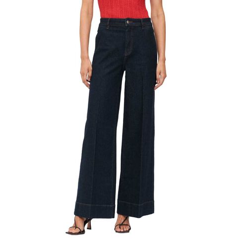 Veronika Maine Indigo Denim Wide Leg Jean